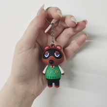 Load image into Gallery viewer, Animal Crossing  Silica Gel Keychain Fashion Game Animal Crossing Pendant Keyring
