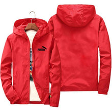 Load image into Gallery viewer, New Brand 2020 Spring Summer Men Jacket Thin Windbreaker Jaqueta Masculina Slim Fit Mens Hooded Bomber Jacket Mens Plus Size 6XL
