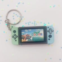 Load image into Gallery viewer, Switch Game Machine Keychains Animal Crossing Key chains Fashion Jewelry Accessories Cute Shaped Pendants Keyrings
