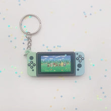Load image into Gallery viewer, Switch Game Machine Keychains Animal Crossing Key chains Fashion Jewelry Accessories Cute Shaped Pendants Keyrings
