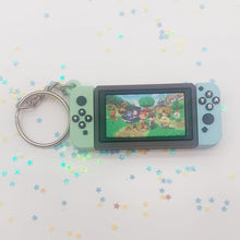 Load image into Gallery viewer, Switch Game Machine Keychains Animal Crossing Key chains Fashion Jewelry Accessories Cute Shaped Pendants Keyrings

