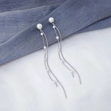 Load image into Gallery viewer, NPKDS Unique Long Drop Earrings Bird Pendant Tassel Crystal Pendant Earrings Ladies Jewelry Design
