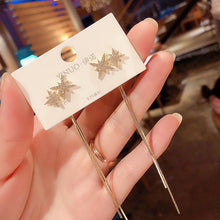 Load image into Gallery viewer, NPKDS Unique Long Drop Earrings Bird Pendant Tassel Crystal Pendant Earrings Ladies Jewelry Design
