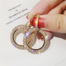 Load image into Gallery viewer, NPKDS Unique Long Drop Earrings Bird Pendant Tassel Crystal Pendant Earrings Ladies Jewelry Design
