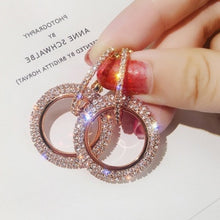Load image into Gallery viewer, NPKDS Unique Long Drop Earrings Bird Pendant Tassel Crystal Pendant Earrings Ladies Jewelry Design
